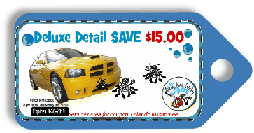 Save $15.00 off Deluxe Detail