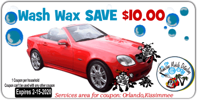 Save $10.00 off Wash Wax